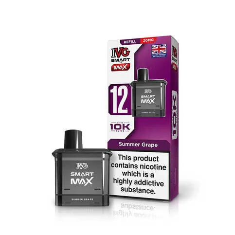 IVG SMART MAX REFILL POD SUMMER GRAPE 20MG/ML