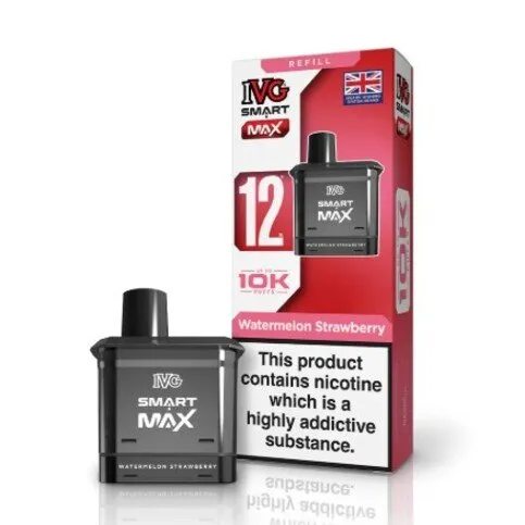Ivg Smart Max Refill Watermelon Strawberry 10k Puffs