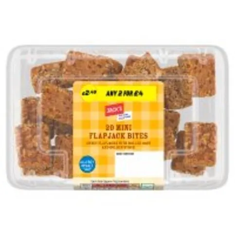 Jacks 20 Mini Flapjack Bites