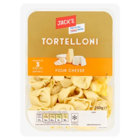 Jack's 4 Cheese Tortelloni 250g