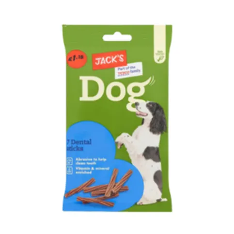 Jack's 7 Dog Dental Sticks 180g