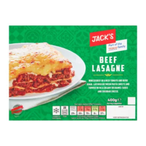Jack's Beef Lasagne 400g