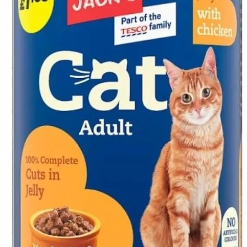 Jack's Cat Adult Cuts in jelly with Chicken 415g