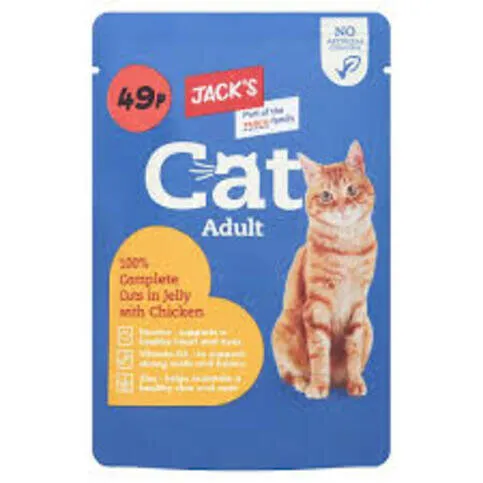 JACKS CAT CUTS IN JELLY CHIC