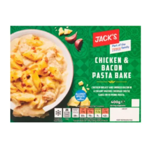 Jack's Chicken & Bacon Pasta Bake 400g