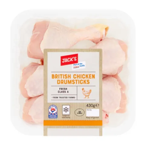 Jack's Chicken Drumsticks 430g