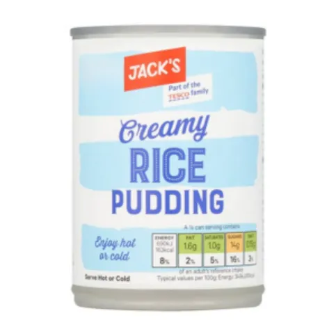 Jack's Creamy Rice Pudding 400g