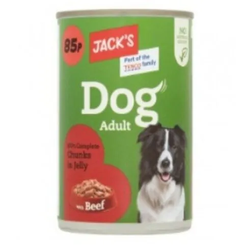 Jack's Dog Beef With Jelly 415g