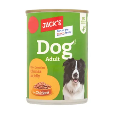 Jack's Dog Food Chicken In Jelly 415g