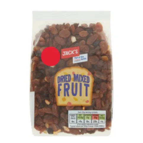 Jack's Dried Mixed Fruit 375g