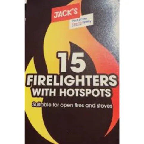 Jack's Firelighters 15 Pack
