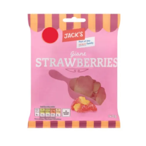 Jack's Giant Strawberries 140g
