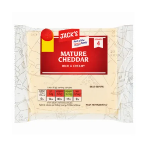 Jack's Mature Cheddar 200g