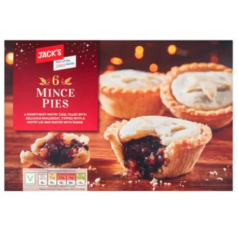 Jacks Mince Pies 6 Pack