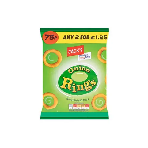 Jack's Onion Rings 60g