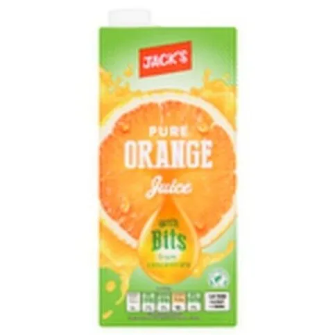 Jack's Orange Juice with Bits