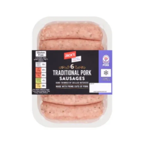 Jack's Premium Pork Sausages 400g