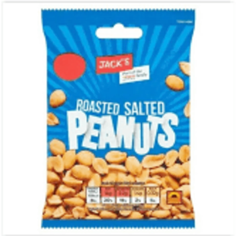 Jack's Roasted Salted Peanuts 75g