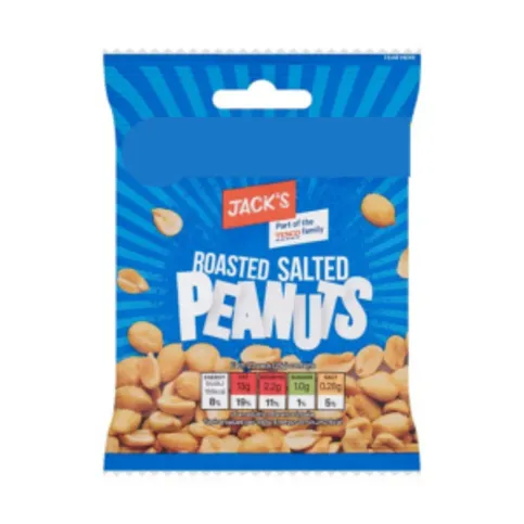 Jack's Roasted Salted Peanuts 75g