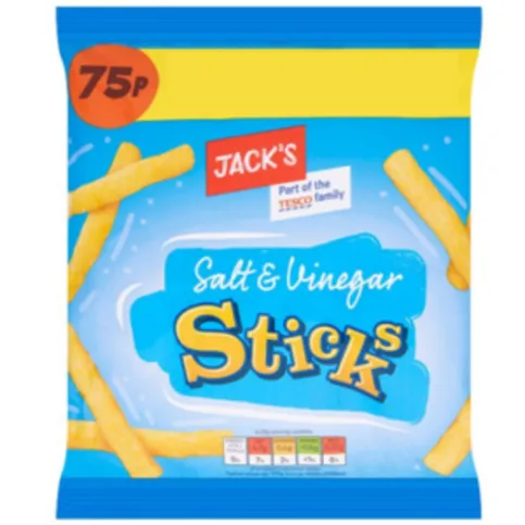 Jack's Salt And Vinegar Sticks 60g