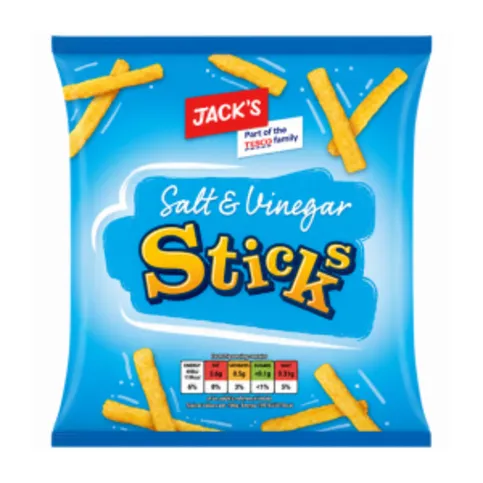 Jack's Salt & Vinegar Sticks 60g