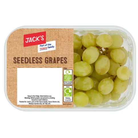 Jacks Seedless Grapes 500g
