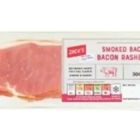 Jacks Smoked Back Bacon 300g
