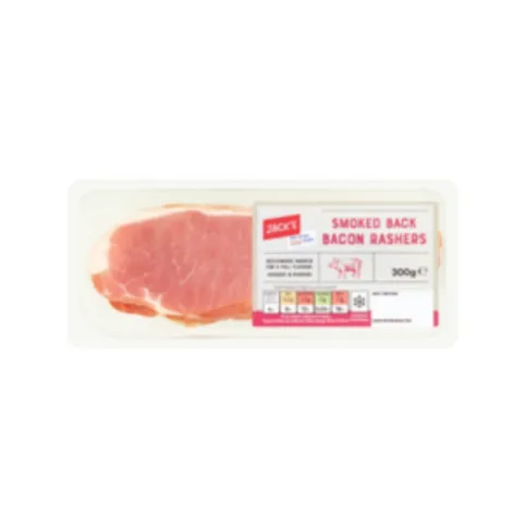 Jack's Smoked Back Bacon 300g