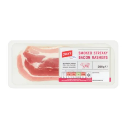 Jack's Smoked Streaky Bacon Rashers 200g