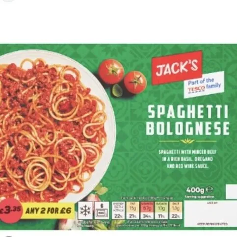 Jacks's Spaghetti Bolognese 400g