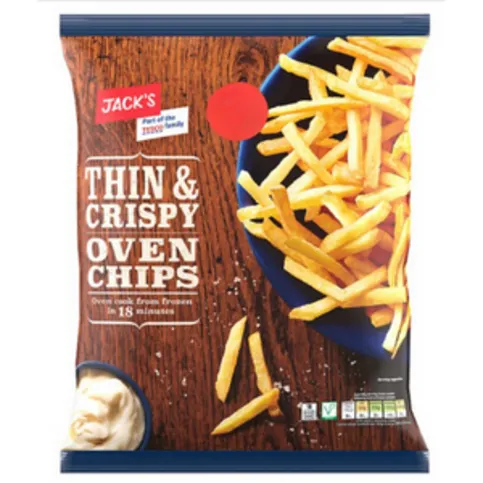 Jacks Thin & Crispy Oven Chips 750g