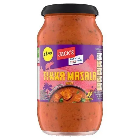 Jacks Tikka Masala Sauce £1.49 440g