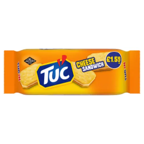 Jacob's TUC Cheese Sandwich Crackers 150g