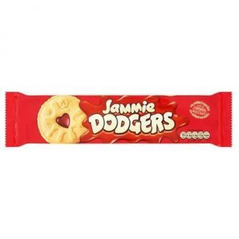 Jammie Dodgers Raspberry Flavour 140g