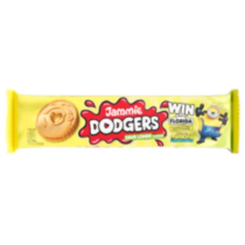 Jammie Dodgers Sour Lemon  Flavour 140g