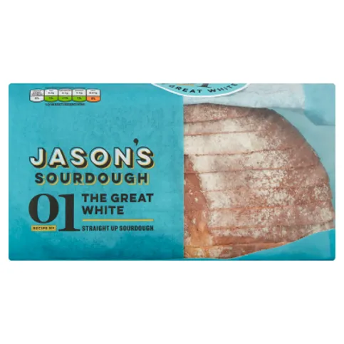 Jason's Recipe No 01 The Great White Sourdough 450g