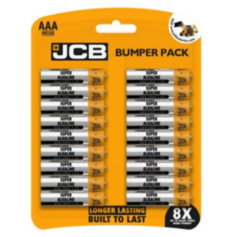 JCB SUPER ALKALINE AAA 18PK