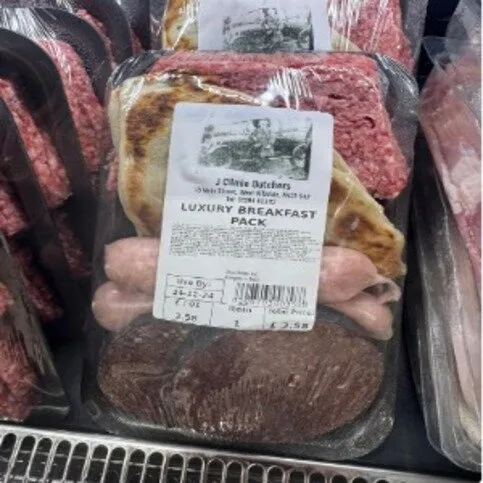 J Climie Butchers Luxury Breakfast Pack
