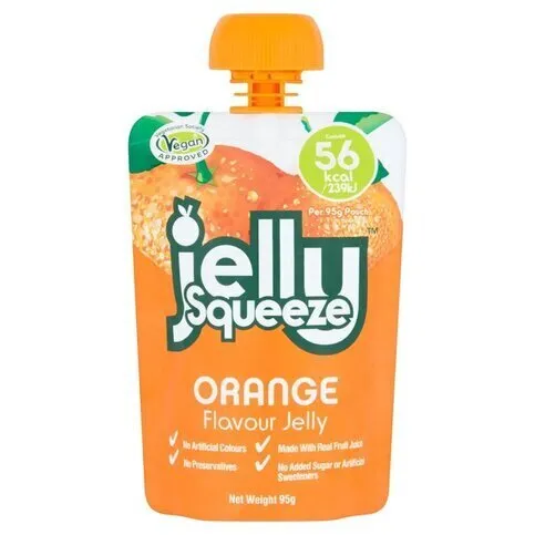 Fruitypot Jellysqueeze Orange 95g