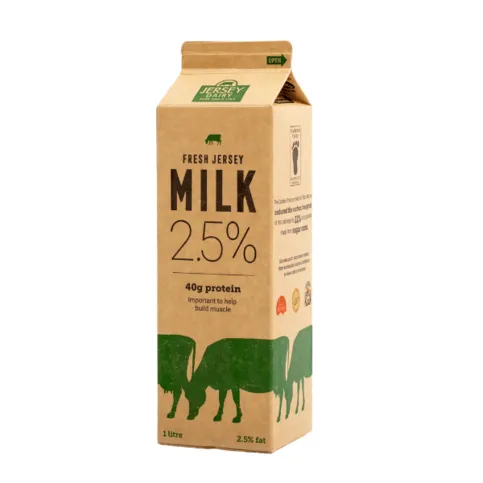 Jersey Milk Fat Reduced 1ltr