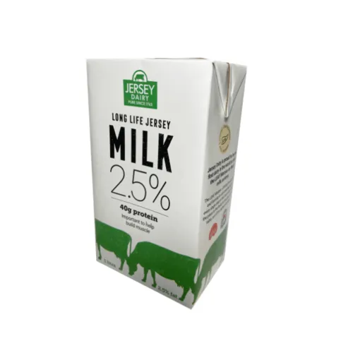 Jersey UHT Long Life Milk 2.5% 1ltr