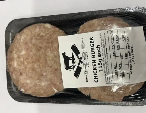 JOHN STEWART - CHICKEN BURGER