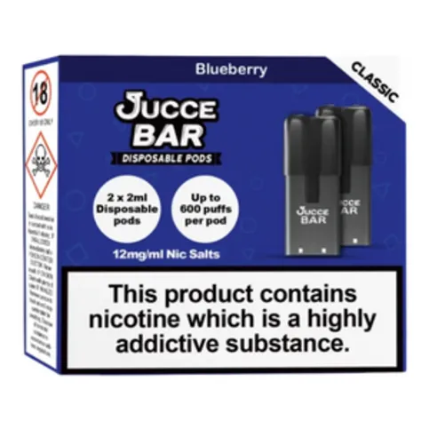 Jucce Bar 2 Disposable Pods Blueberry