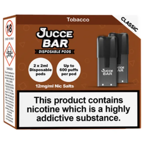 Jucce Bar Disposable Pods Tobacco