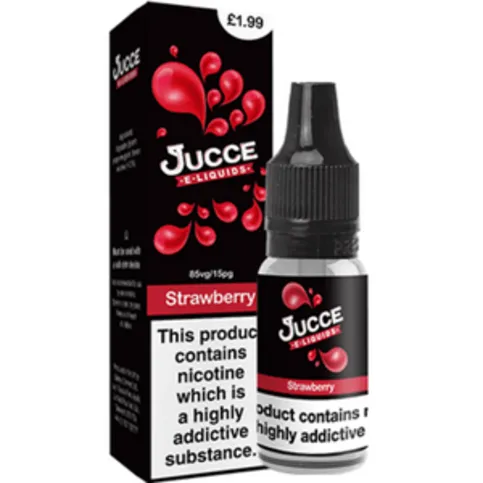 Jucce E-Liquid Strawberry 18mg 50vg/50pg 10ml