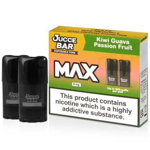 Jucce Bar Prefilled Pod Kiwi Guava 9mg