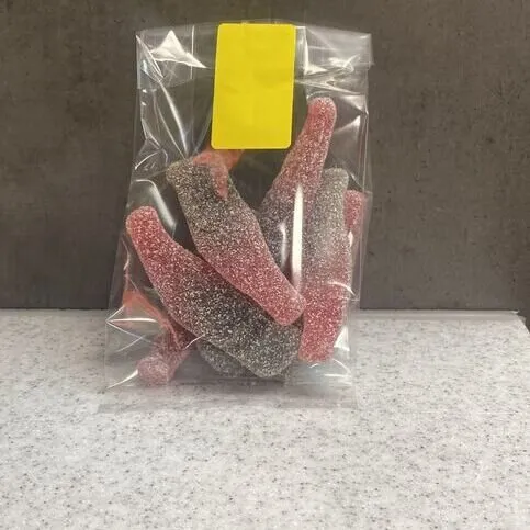 Jumbo Fizzy Cherry Cola Bottles