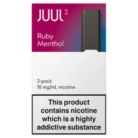 JUUL2 Pods Ruby Menthol (Pack of 2) 18mg/ml Nicotine
