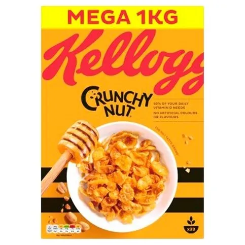 Kellogg's Crunchy Nut Cereal 1kg