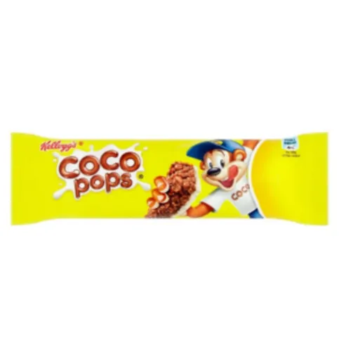 Kellogg's Coco Pops Chocolate Cereal Milk Snack Bars 20g